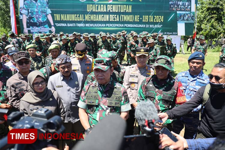 TMMD ke-119 Ditutup dengan Sukses, Pangdam V Brawijaya Minta Hasil Program Dirawat