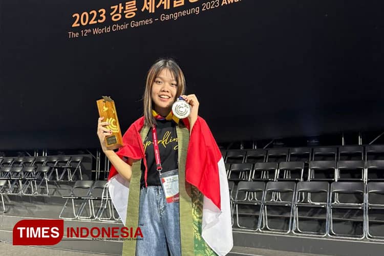 Mahasiswa Ubaya Tekuni Juara Dunia Choir