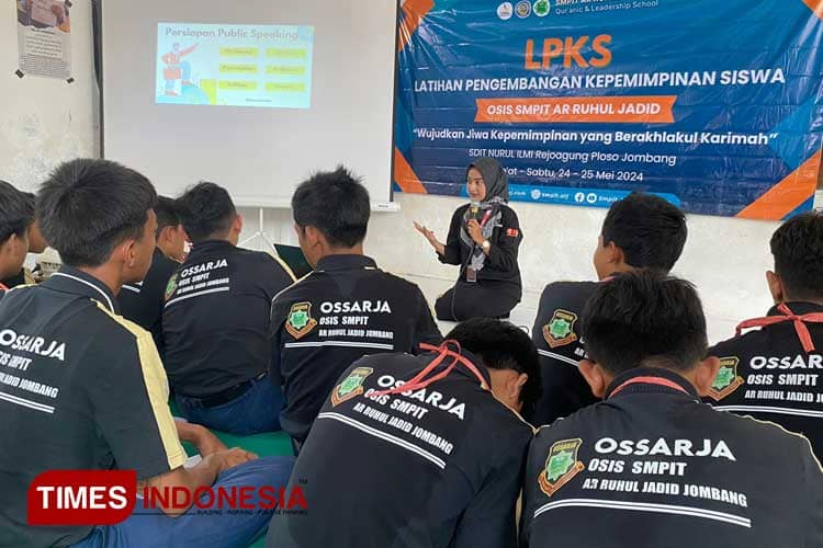 SMPIT Ar Ruhul Jadid Jombang Gembleng Siswa Jadi Pemimpin Masa Depan Amanah