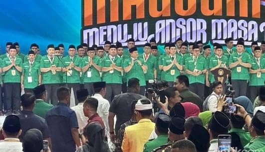 Ketum PBNU Lantik Pengurus PP GP Ansor 2024-2029, Addin Jauharudin Jabat Ketum