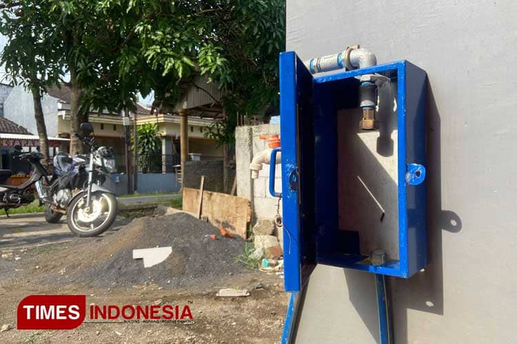 Beraksi Dini Hari, Maling Menggondol Dua Meteran Air di Ruko Kosong Kota Malang