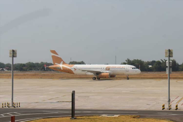 Flight Perdana Balikpapan-Kediri Bawa 135 Penumpang, Termasuk Pj Wali Kota Kediri 
