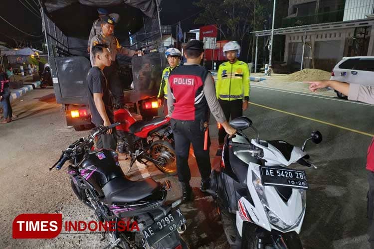 Polres Pacitan Razia Balap Liar