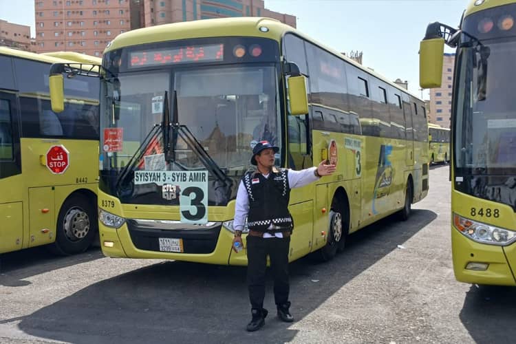 Bus Shalawat Siap Layani Jemaah Haji Indonesia 24 Jam, Ini Rute dan Titik Terminalnya