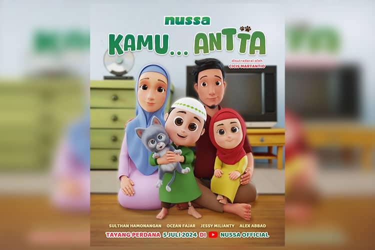 Short Movie Nussa, Bergabungnya Antta di Keluarga Nussa