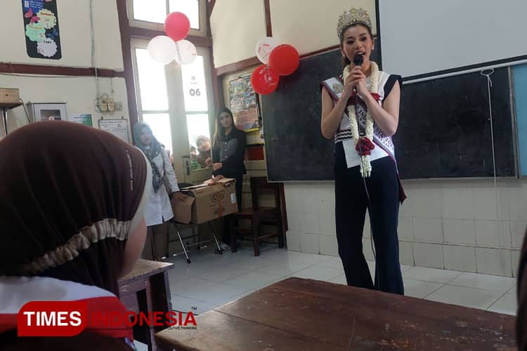 Bawa Misi Pendidikan, Putri Indonesia Sambangi Kota Probolinggo
