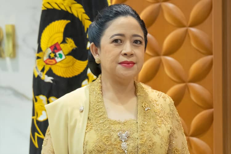 Pimpin Sidang Bersama DPR-DPD, Puan Maharani Pakai Kebaya Emas