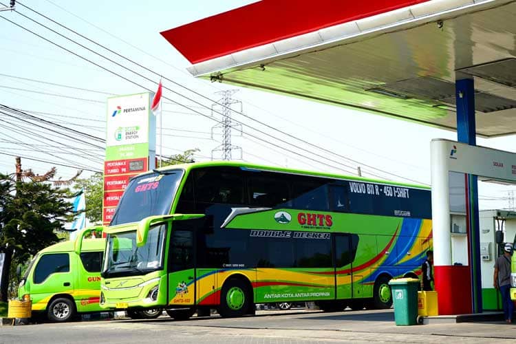PO Bus Pertama yang Komitmen Gunakan Produk Non Subsidi, Pertamina Apresiasi Gunung Harta