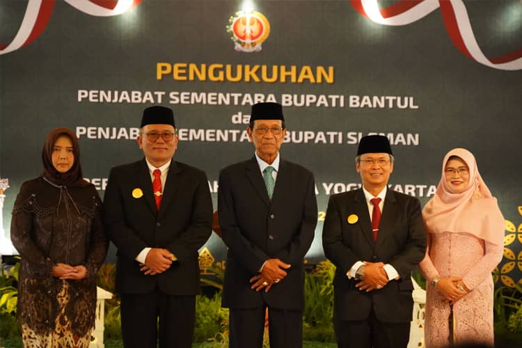 Resmi Dikukuhkan Gubernur DIY , Ini Agenda Perdana Pjs Bupati Bantul