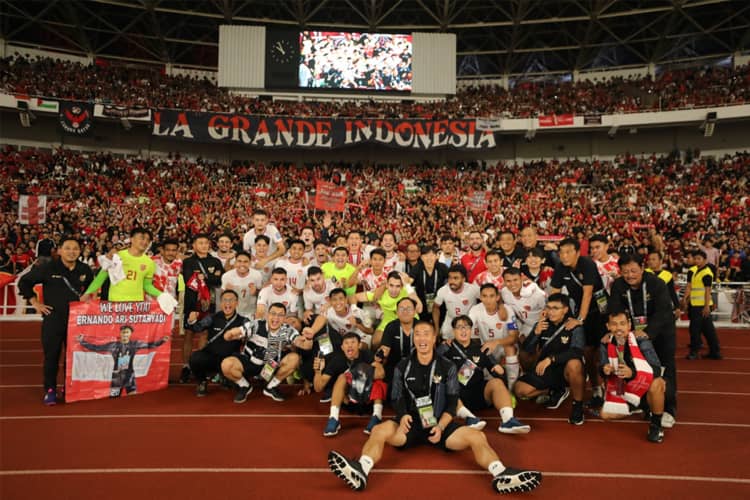 INFO GRAFIK: Sejarah Timnas Indonesia, Lolos Putaran Final Piala Asia Semua Level