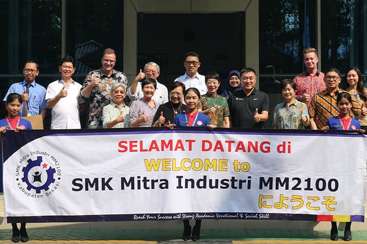 Indonesia Paint Producer Association (APCI) Contribution For  The First Paint Industry Specialist Vocational School In Southeast Asia