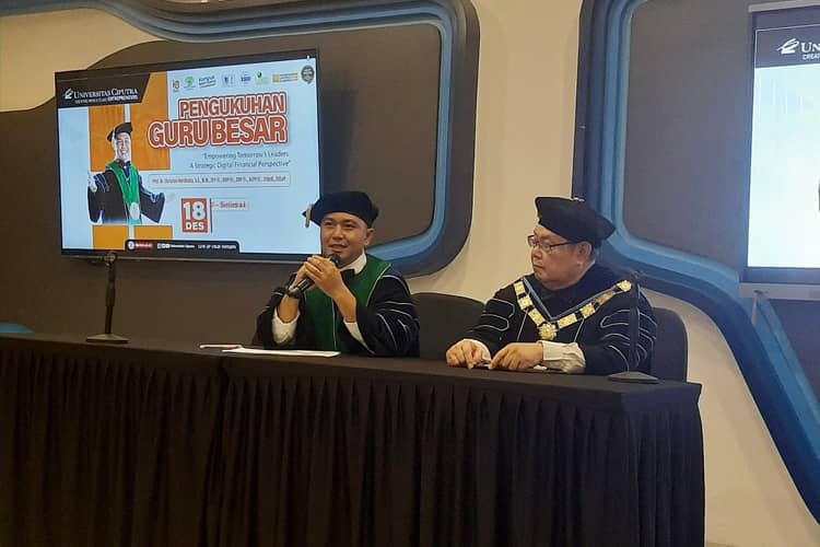 Guru Besar Universitas Ciputra Sebut Digital Financial Transformation Kedepan akan Semakin Spesifik