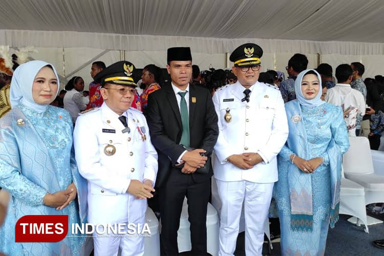 Ketua DPRD KLU Hadiri Pelantikan Bupati dan Wabup Bupati Lombok Utara di Istana Kepresidenan Jakarta
