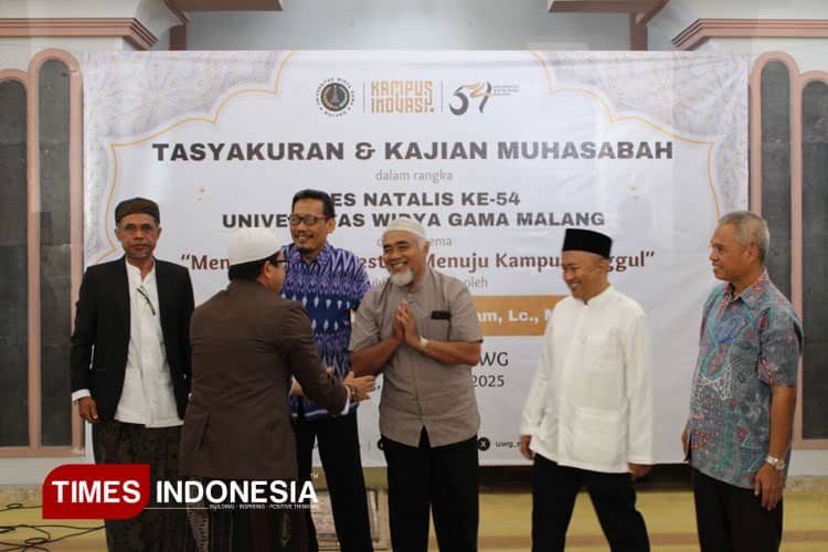 Jelang Puncak Dies Ntalis ke-54 UWG Malang Gelar Tasyakuran dan Pengajian