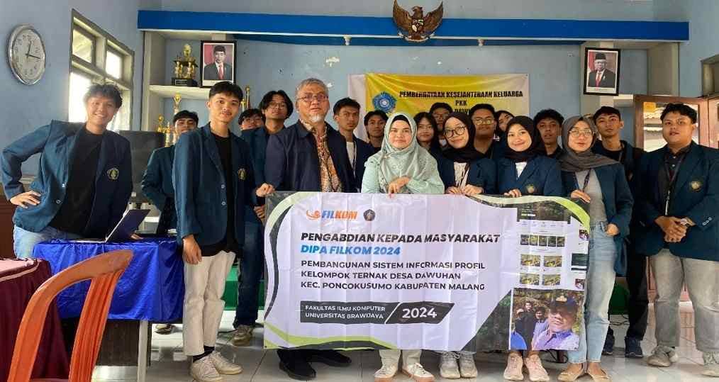 UB Bangun Sistem Informasi Ternak Terpadu untuk Desa Dawuhan Malang
