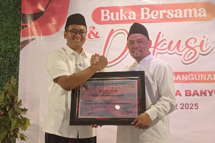 Dede Abdul Ghany Raih Penghargaan Pemuda Pelopor Kemandirian Ekonomi Banyuwangi