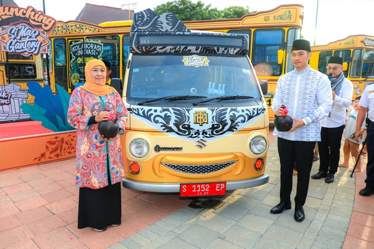 Perkuat Konektivitas, Gubernur Khofifah Luncurkan Bus Si Mas Ganteng 2 Area Tuban
