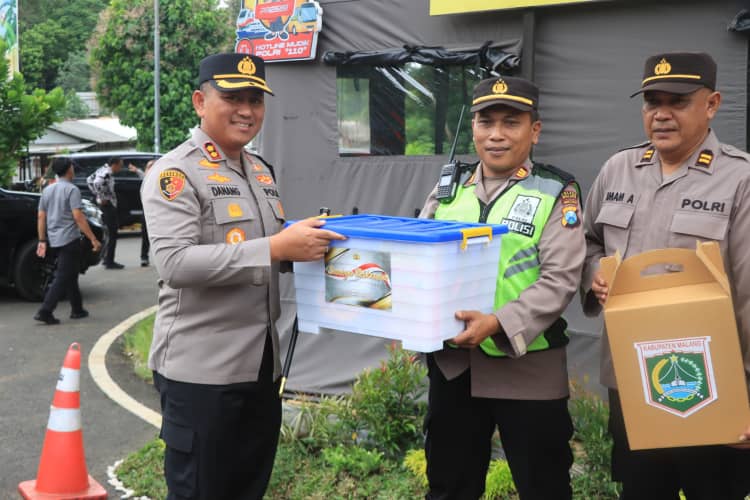 Mudik Lebaran Aman, Polisi Siaga di JLS Malang Selatan