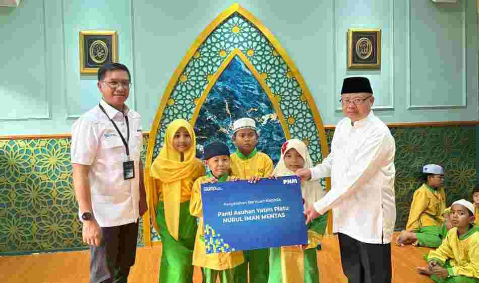 PNM Gandeng Awak Media Salurkan Bantuan di Bulan Ramadan