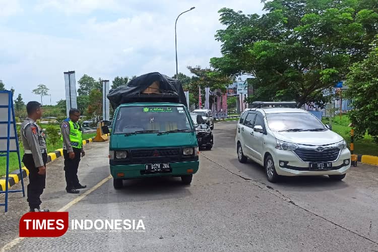 Merasa Aman dan Nyaman, Pemudik Ucapkan Terima Kasih Kepada Polres Majalengka