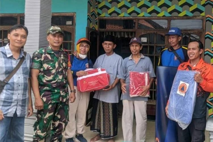 Pemkab Salurkan Bantuan Bagi Korban Terdampak Angin Puting Beliung