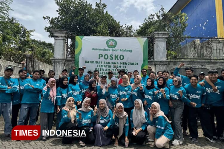 KSM-T Unisma Malang Gelar Program Bank Sampah di Desa Ampeldento