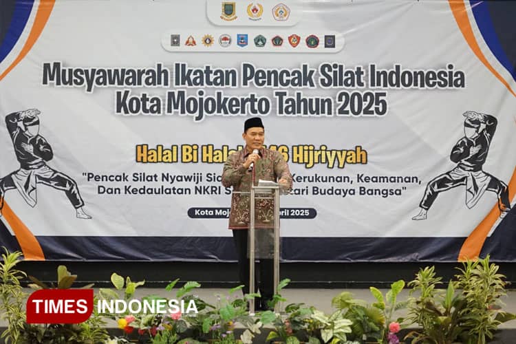Buka Muskot IPSI Kota Mojokerto, BHS: Pencak Silat Harus Bersiap Raih Medali di Kancah Global
