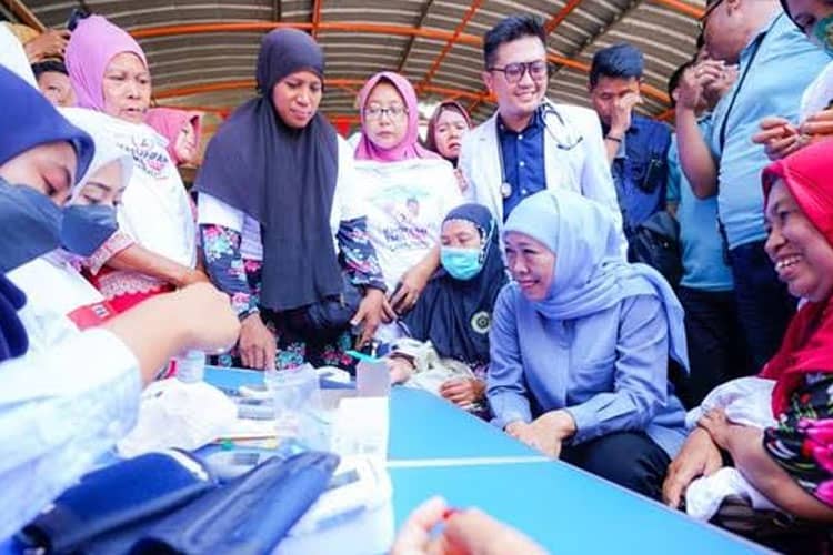 Gubernur Khofifah Ajak Ibu Hamil Manfaatkan e-Detik dan Aplikasi BUAIAN