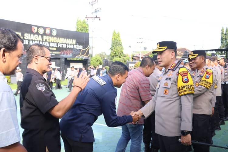 Masyarakat Senang Idul Fitri 2025 Aman, Kapolresta Banyuwangi Apresiasi Kinerja Anggota