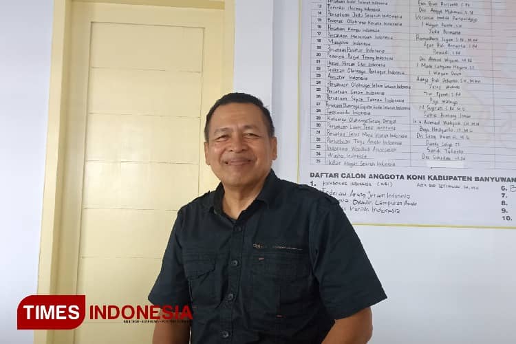 Michael Pimpin Askab Banyuwangi, KONI Harap Kompetisi Usia Dini Makin Moncer