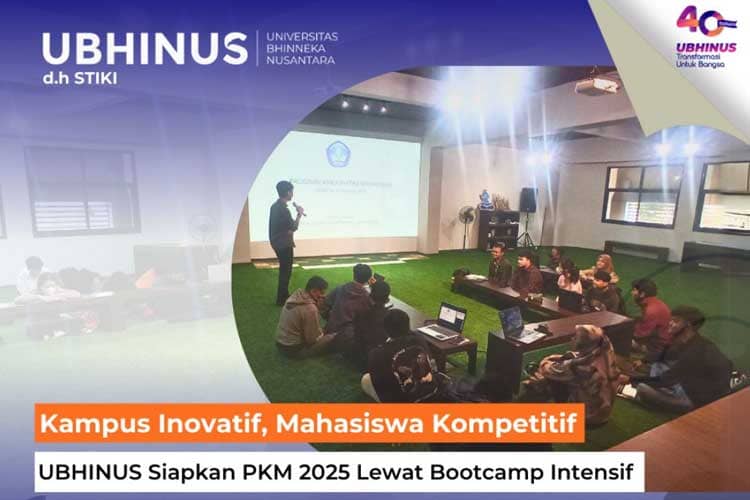 Kampus Inovatif, Mahasiswa Kompetitif: UBHINUS Siapkan PKM 2025 Lewat Bootcamp Intensif