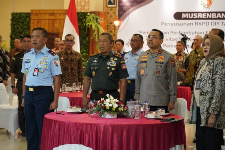 Danrem 072/Pamungkas Hadiri Musrenbang DIY 2026, Buka Strategi Jitu Tekan Kemiskinan