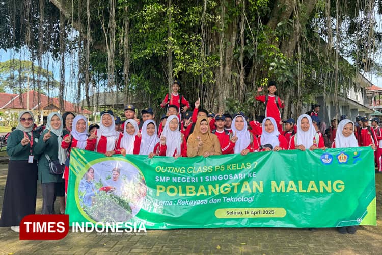 Tumbuhkan Kepedulian Ketahanan Pangan Sejak Dini, Polbangtan Malang Edukasi Siswa SMPN 1 Singosari