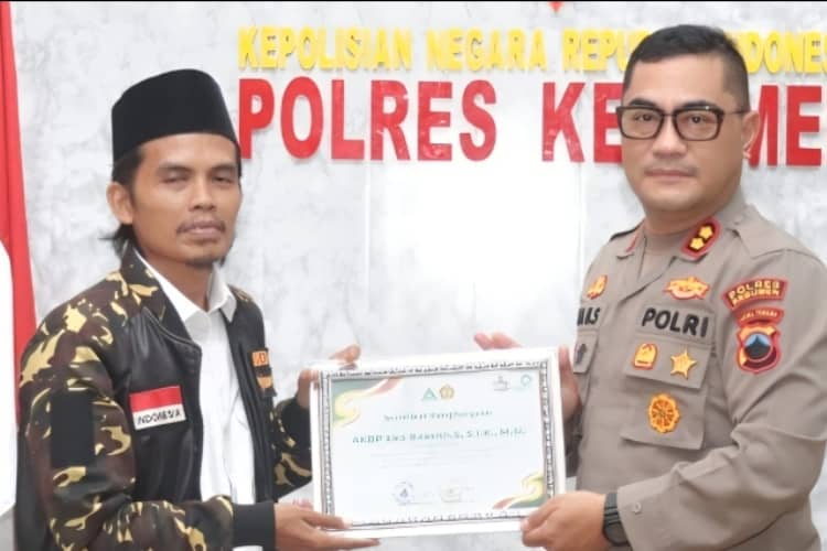 GP Ansor Kebumen Apresiasi Kinerja Kapolres dalam Operasi Ketupat Candi 2025