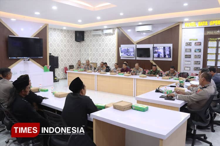 Polresta Banyuwangi Matangkan Persiapan Jaga Kondusivitas Hajatan Besar Perguruan Silat