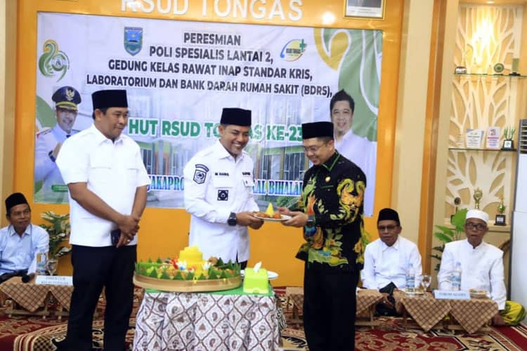 Bupati Haris Launching Poli Spesialis Lantai 2 RSUD Tongas