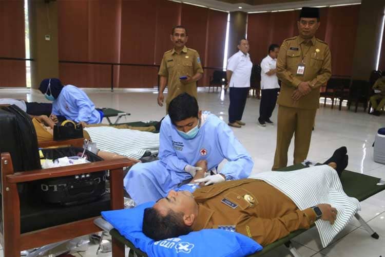 Peringati Harjakapro ke-279, PMI Gelar Donor Darah