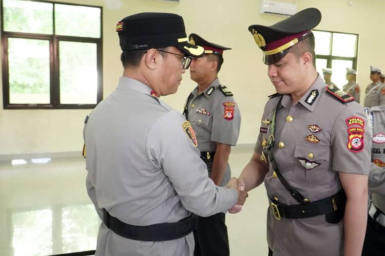 Sertijab Kasat Lantas, Kapolres Banjar Beri Pesan Ini