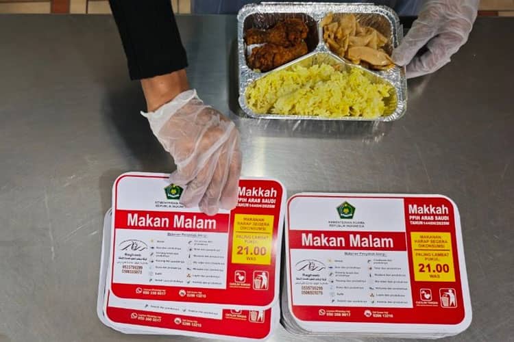 INFO GRAFIK: Makanan Spesial untuk Jemaah Haji Indonesia