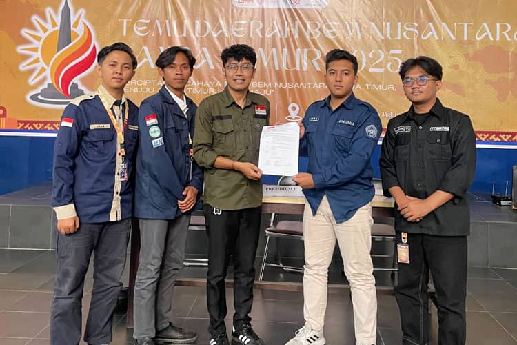 Naufal Rizky Firdaus Terpilih Jadi Koordinator Daerah BEM Nusantara Jatim