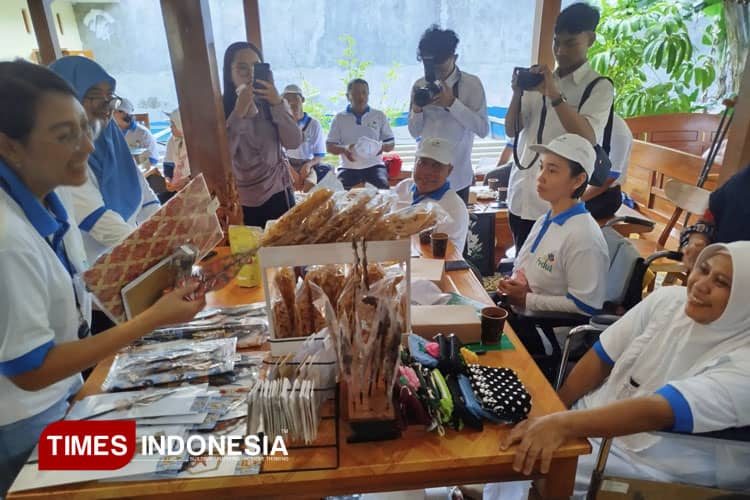 Upaya Lebih Maju dan Mandiri, Pelaku UMKM Disabilitas di Kota Madiun Rintis Kuber