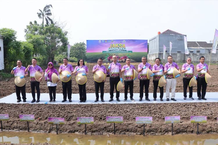 JAM-Intel Reda Manthovani Luncurkan Program Jaksa Garda Desa dan Jaksa Mandiri Pangan