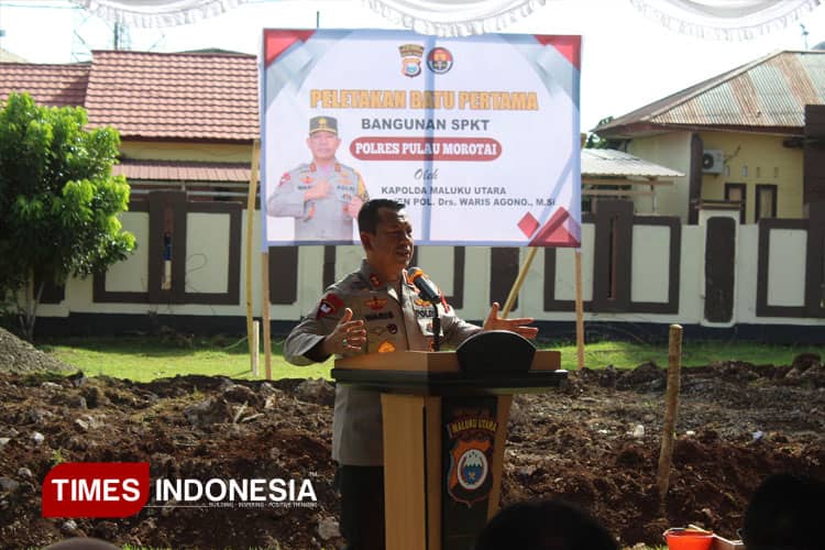 Bangun Sinergitas, Kapolda Maluku Utara Diapresiasi Bupati Pulau Morotai