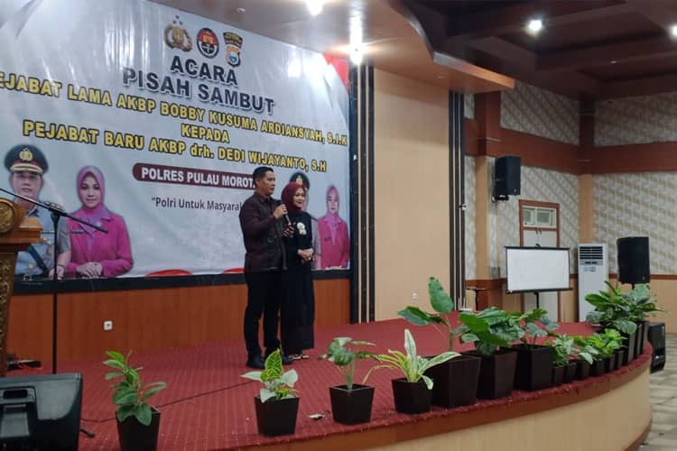 Pamit ke Haltim, AKBP Bobby Kusuma Ardiansyah: Morotai Adalah Jalan Takdir Kedinasan Saya