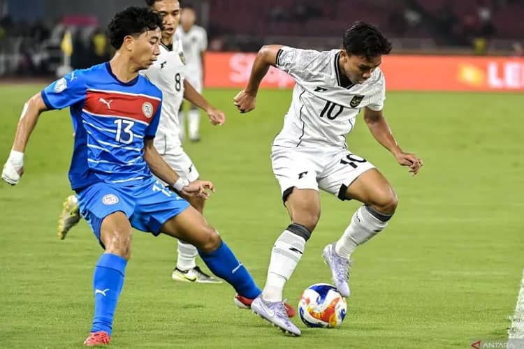 Timnas Indonesia Tundukkan Filipina 1-0, Puncaki Klasemen Grup A Piala AFF U-23