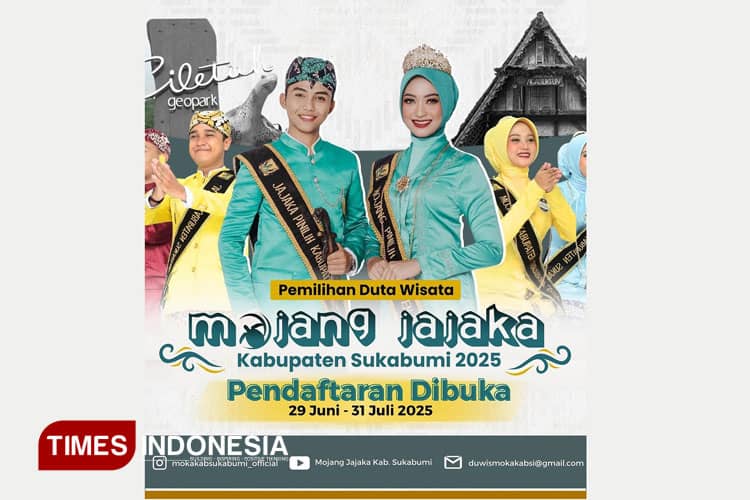 Pendaftaran Mojang Jajaka Sukabumi 2025 Masih Dibuka, Panggung Generasi Berbudaya dan Berprestasi