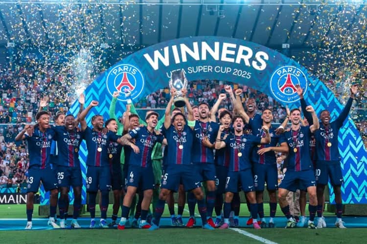 PSG Balikkan Keadaan, Kalahkan Tottenham Lewat Adu Penalti di Piala Super Eropa