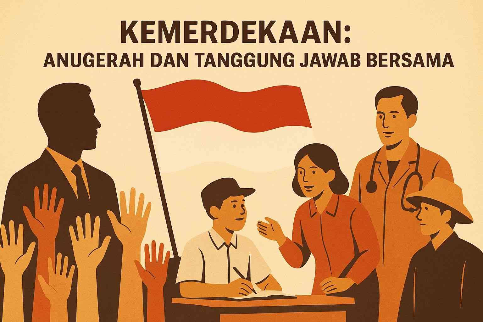 Kemerdekaan, Anugerah dan Tanggung Jawab Bersama