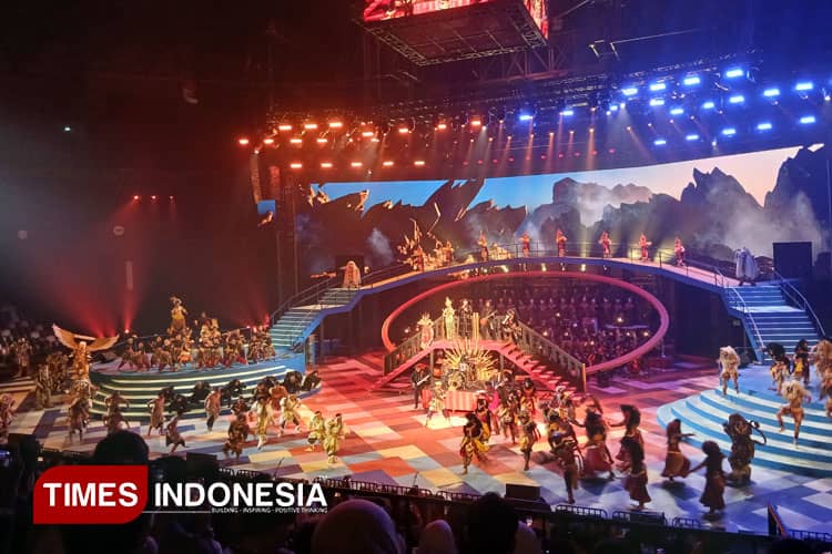 Premier Show Pagelaran Sabang Merauke 2025 Meriah dan Ramai Penonton