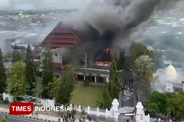 INFO GRAFIK: Estimasi Kerugian akibat Demonstrasi 28 Agustus hingga 1 September